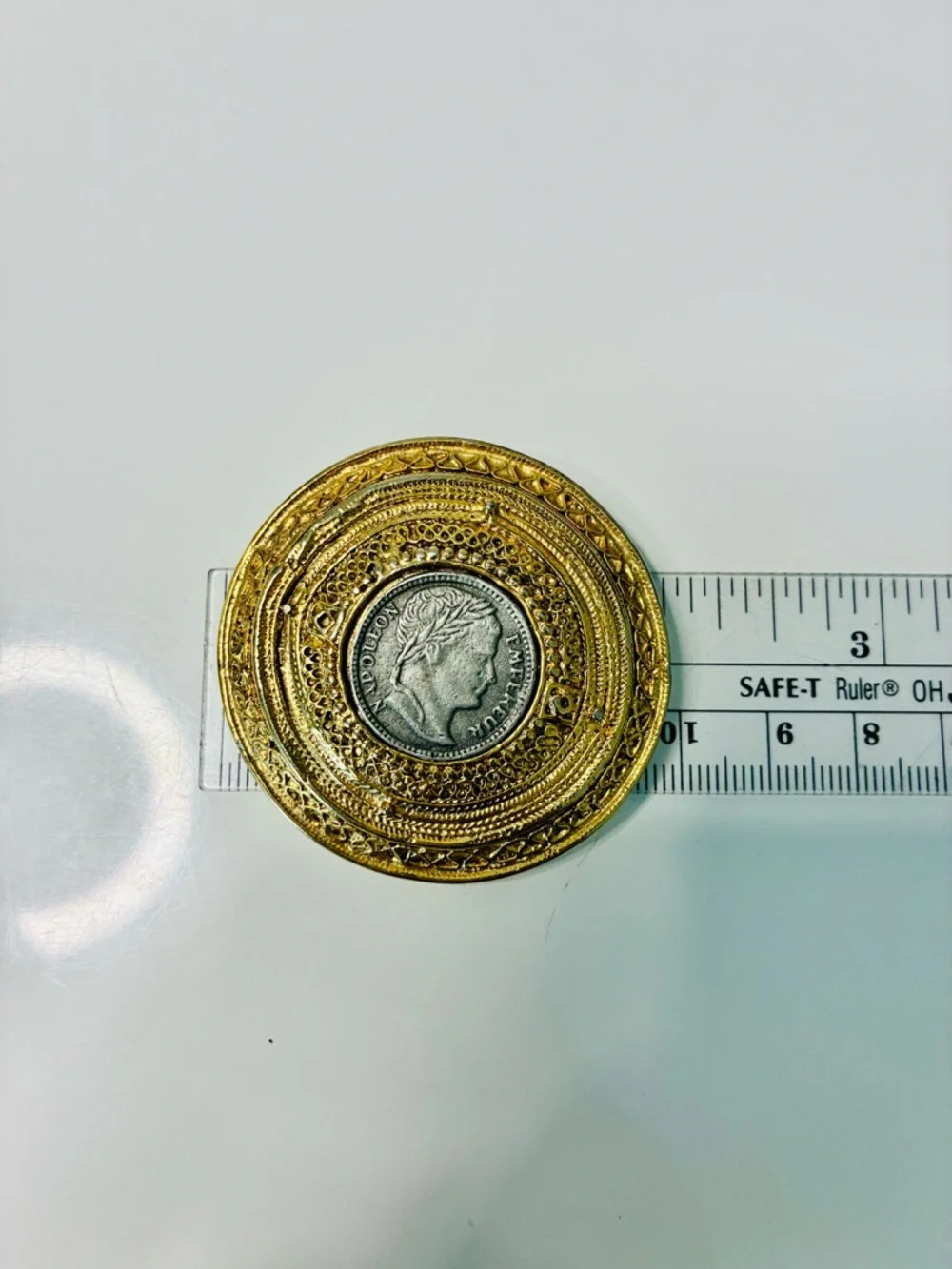 Source Unknown ornate round